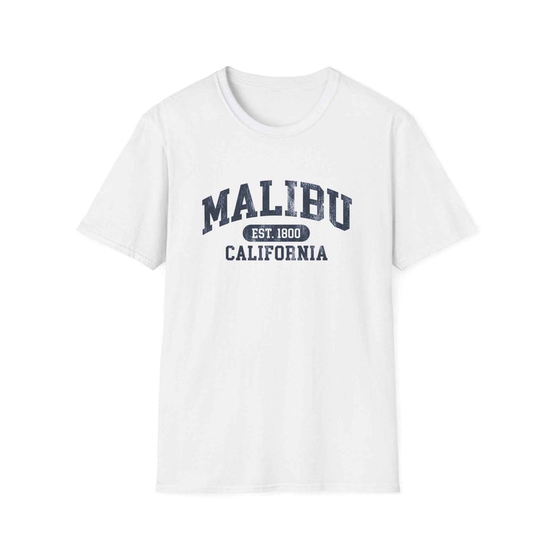 Malibu California Est 1800 T Shirt Vintage Tee main product photo
