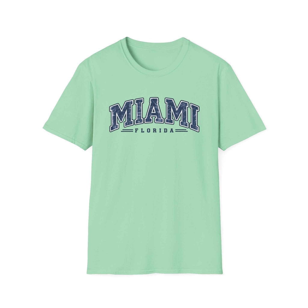 Miami Florida Vintage Collegiate T Shirt main product photo