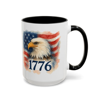 Modern America 1776 Bald Eagle Coffee Mug product photo 2