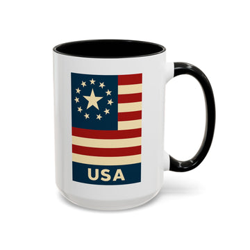 Modern American Flag Coffee Mug product photo 2
