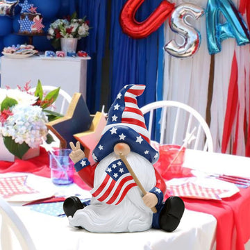 Patriotic Gnome Elf w Stars and Stripes product photo 6