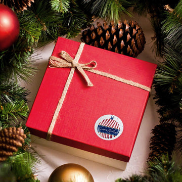 Patriotic USA Holiday Christmas Sticker Assortment 500 Sticker Pack product photo 6