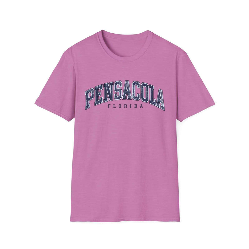 Pensacola Florida T Shirt Vintage Collegiate Beach Tee main product photo