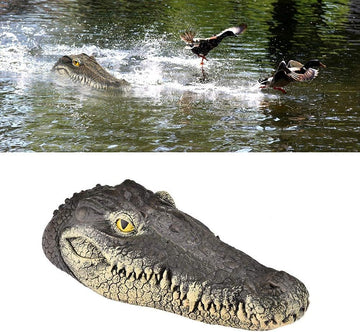 Pond Floating Alligator Head Deco Fake Gator Head product photo 2