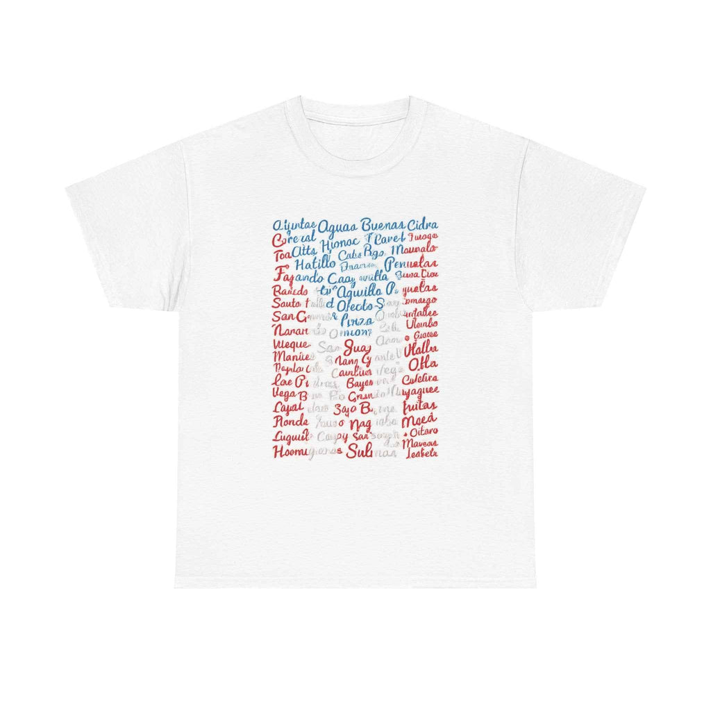 Puerto Rico Cities Flag T Shirt Vintage Road Sign Tee main product photo
