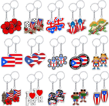 Puerto Rico Keychains Pack of 15 product photo 3