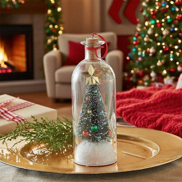 Record Voice Message Activated Christmas Tree Message in A Bottle product photo 4
