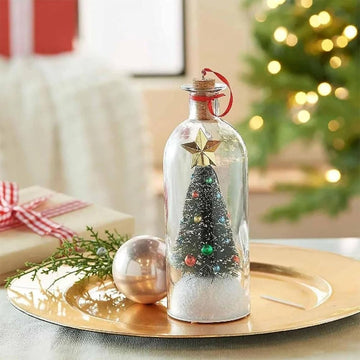 Record Voice Message Activated Christmas Tree Message in A Bottle product photo 5