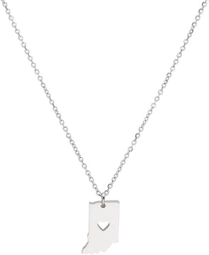 Stainless Steel State of California Necklace product photo 4
