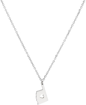 Stainless Steel State of California Necklace product photo 5
