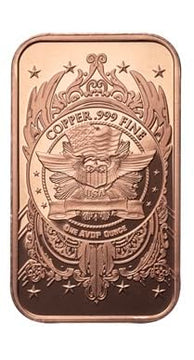 Statue of liberty 1 oz copper bar product photo 2