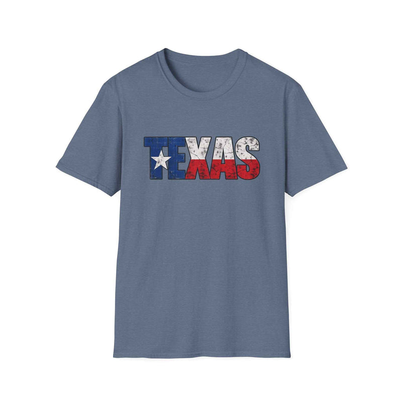 Texas Flag T Shirt Vintage Distressed TEXAS Graphic Tee main product photo