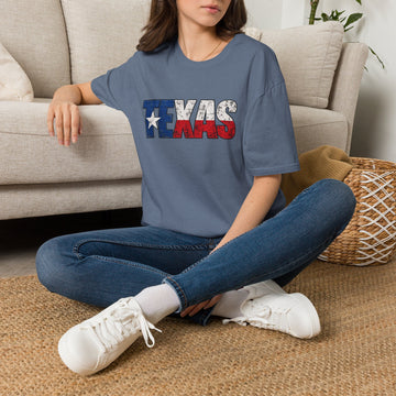 Texas Flag T Shirt Vintage Distressed TEXAS Graphic Tee product photo 6