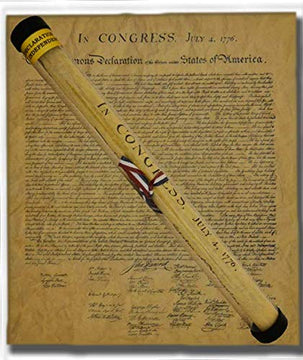 Authentic Replica Declaration of Independence Antiqued Genuine Parchment 14 X 16 product photo 4