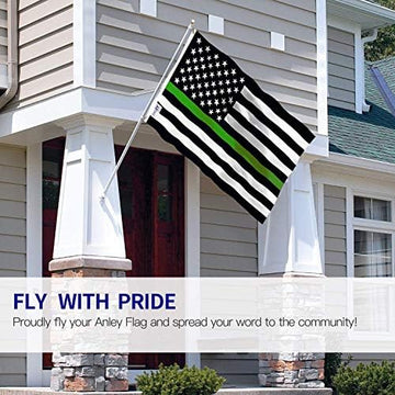 Thin Blue Line Mini Flags, 20-Pack with Wooden Sticks product detail photo 2
