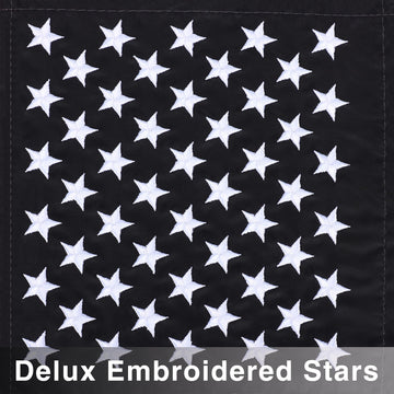 Thin Red Line Firefighter Garden Flag, 12 x 18 Inch Double-Sided 210D Nylon Outdoor Flag product detail photo 2