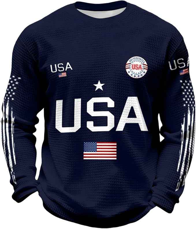 USA Soccer Longsleeve Thermal Underwear T Shirt Sports Style Top black product photo