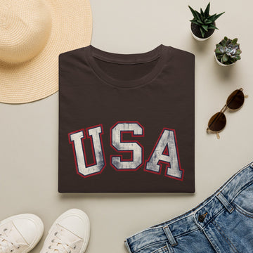 USA Vintage Collegiate T Shirt product photo 2