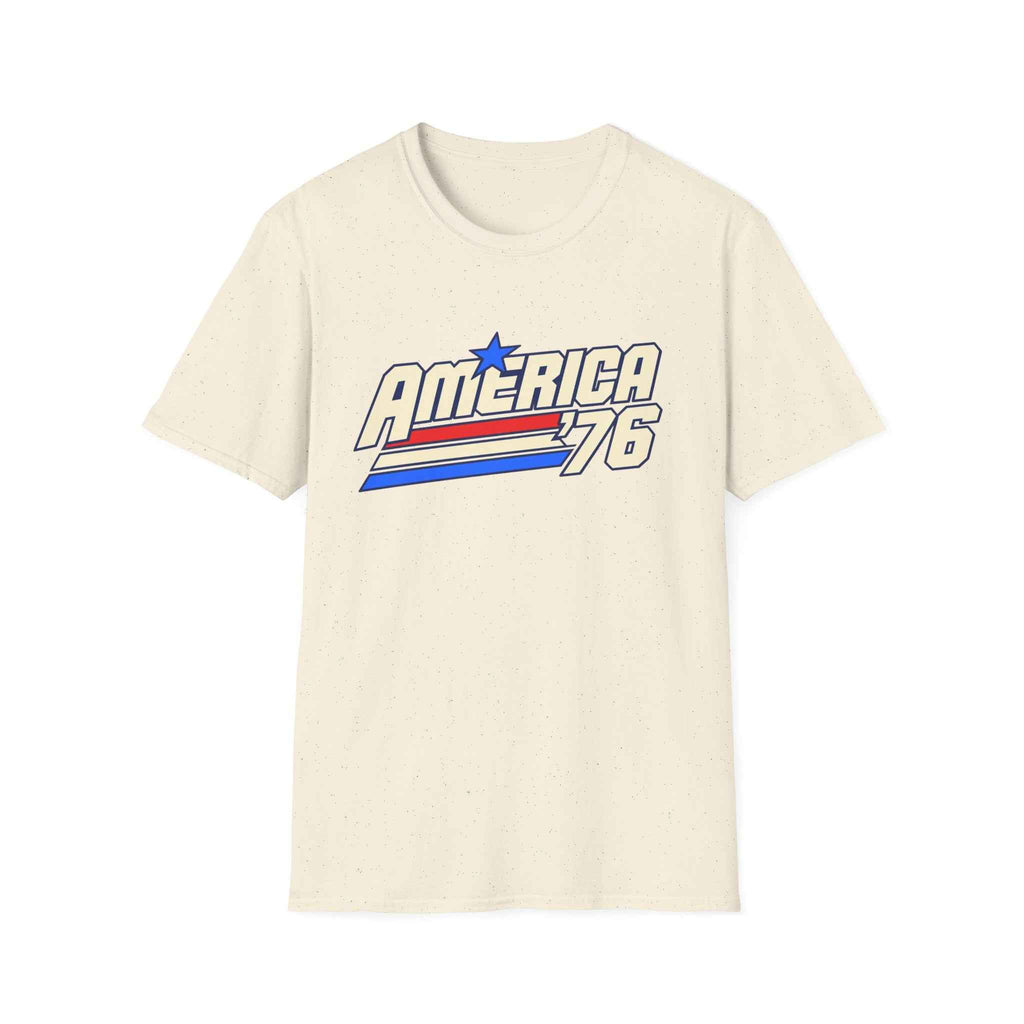 Vintage 70 s America 76 Retro T Shirt Worn Look main product photo