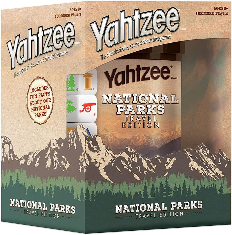 YAHTZEE National Parks Travel Edition National Parks Service main product photo