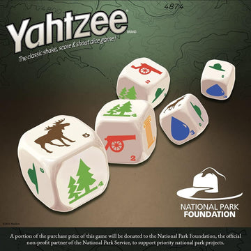 YAHTZEE National Parks Travel Edition National Parks Service product photo 6