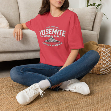 Yosemite National Park T Shirt California Backcountry Vintage Tee product photo 5