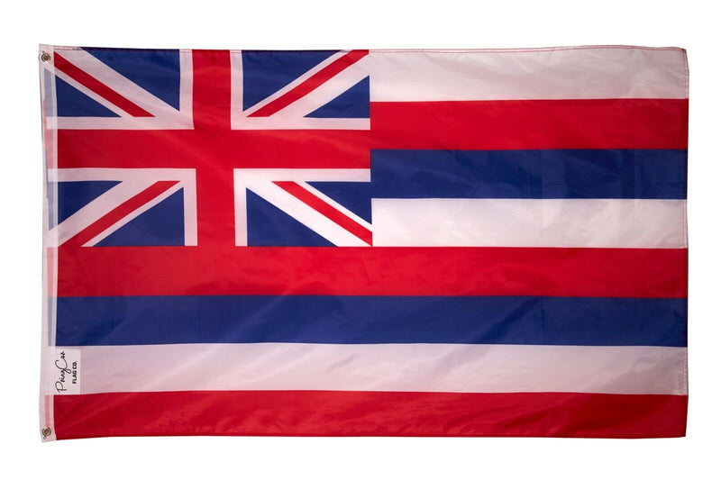 2 Flag Set - Kanaka Maoli Hawaii Pacific Island Native Hawaiian Flag