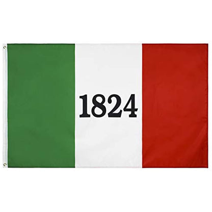 Alamo 1824 Flag Battle Banner Historical Texas