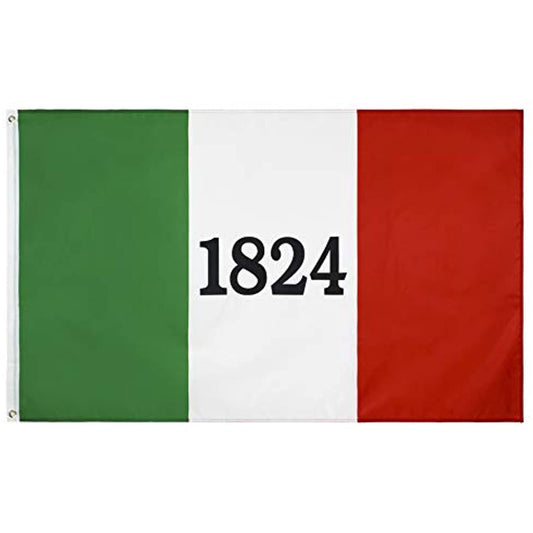 Alamo 1824 Flag Battle Banner Historical Texas