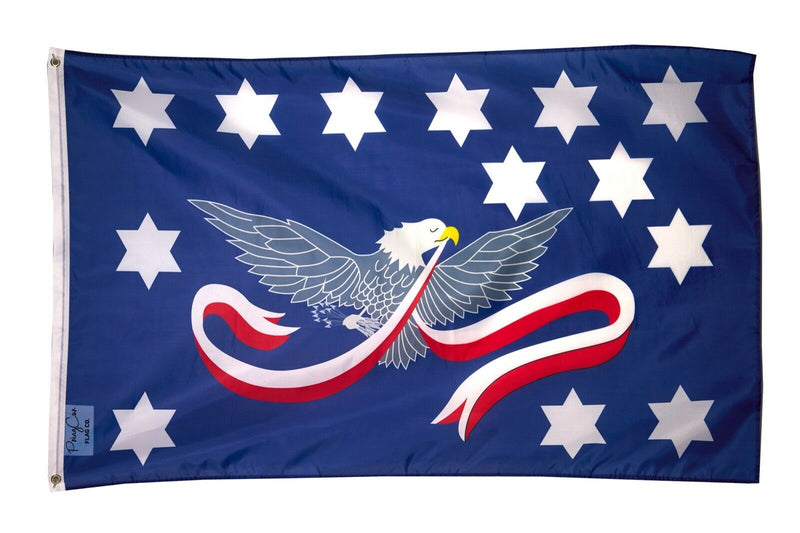 Whiskey Rebellion Flag Historical Tax Outdoor Protest Banner main product photo