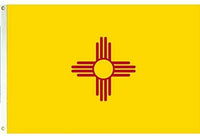Official New Mexico State Flag of NM
