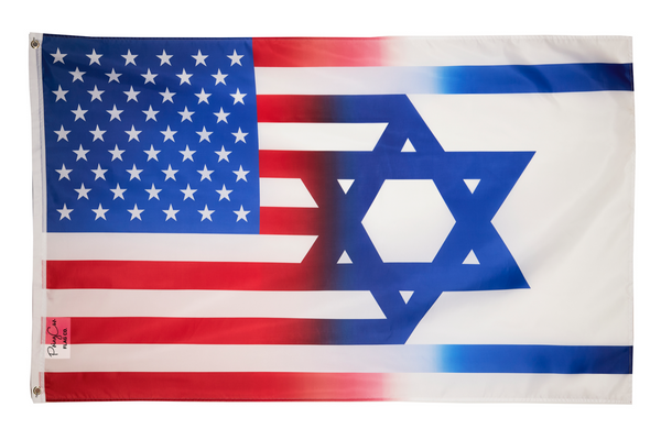 ISRAEL USA SOLIDARITY FLAG