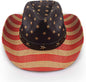 Vintage American Flag Cowboy Hat