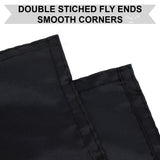 All Black American Flag US Blackout USA (not embroidered)