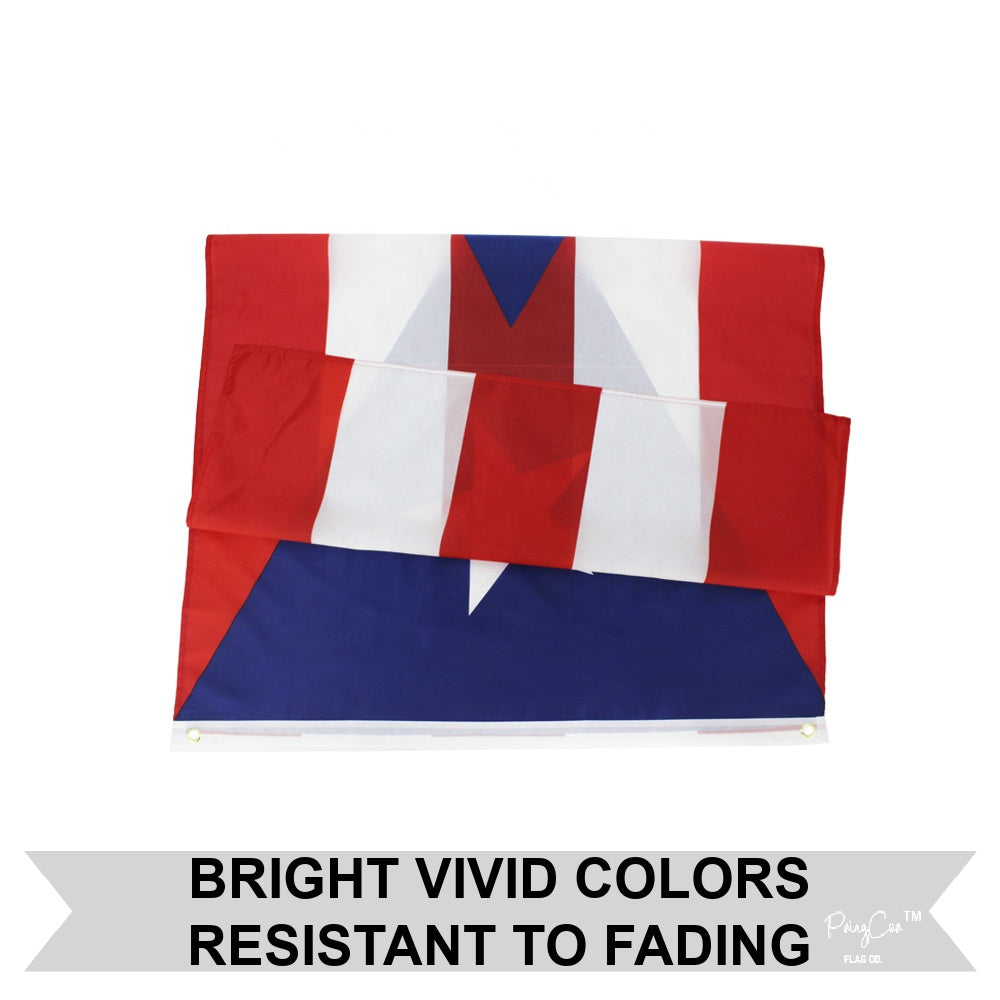 Official Commonwealth of Puerto Rico Flag