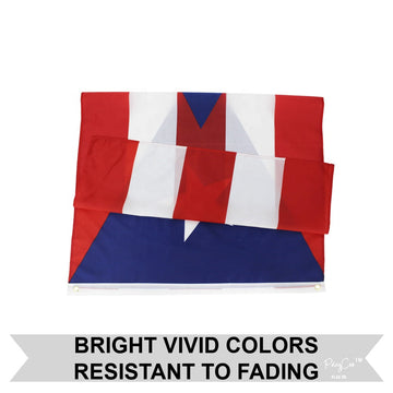 Official Commonwealth of Puerto Rico Flag