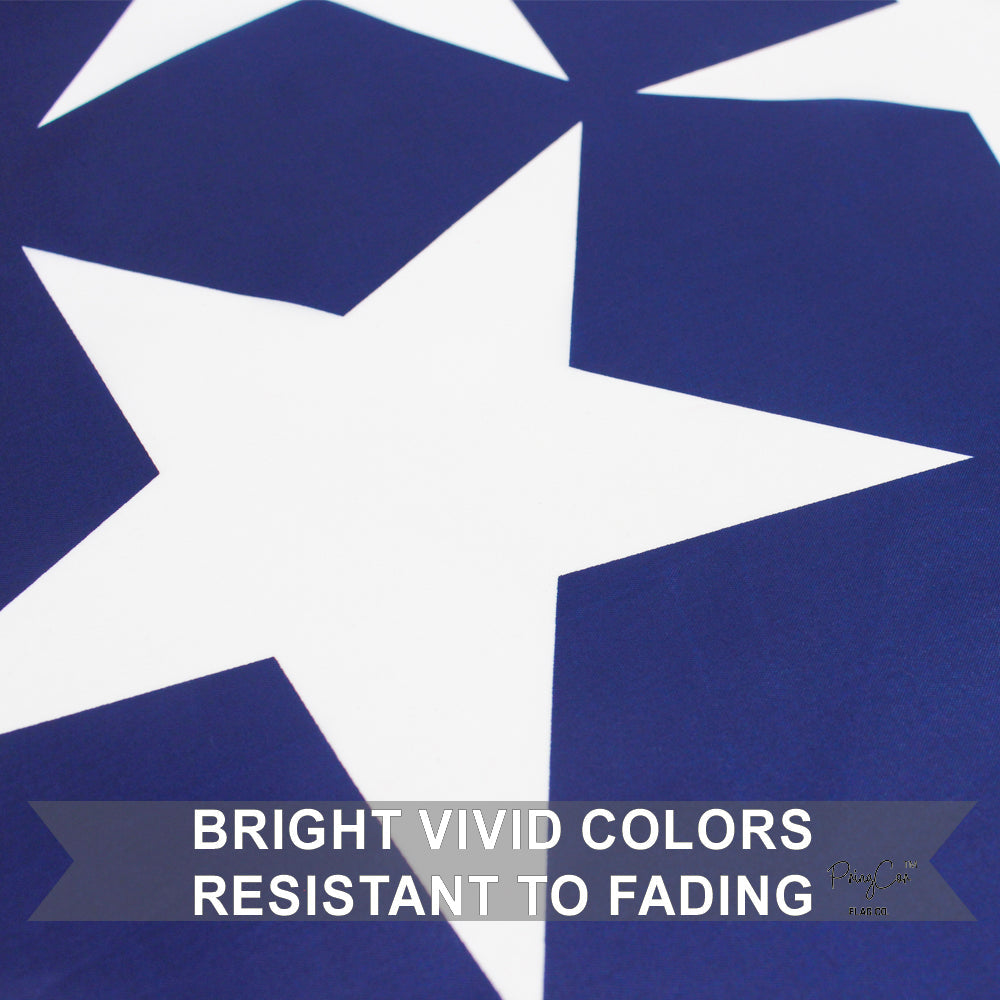 Official Tennessee State Flag of TN Tri-Star Flag