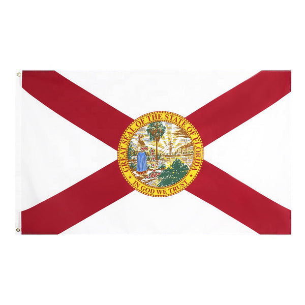 Official Florida State Flag of FL