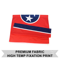Official Tennessee State Flag of TN Tri-Star Flag