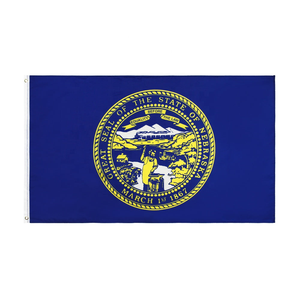 Official Nebraska State Flag 