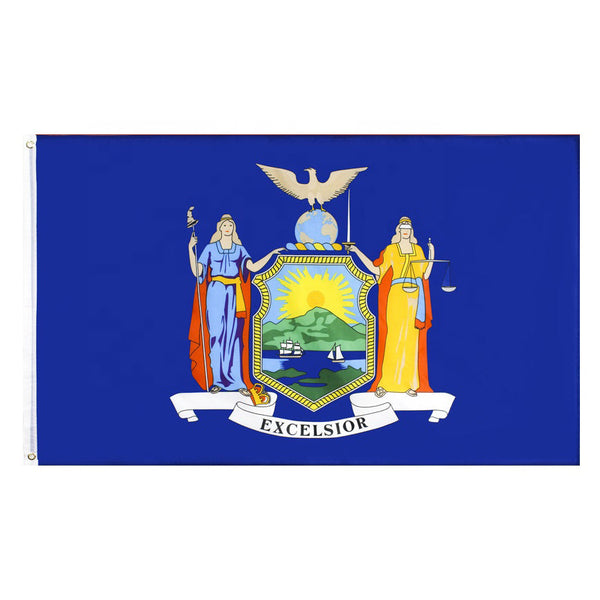 Official State Flag of New York State Flag