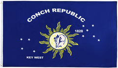 Key West Conch Republic Flag FL
