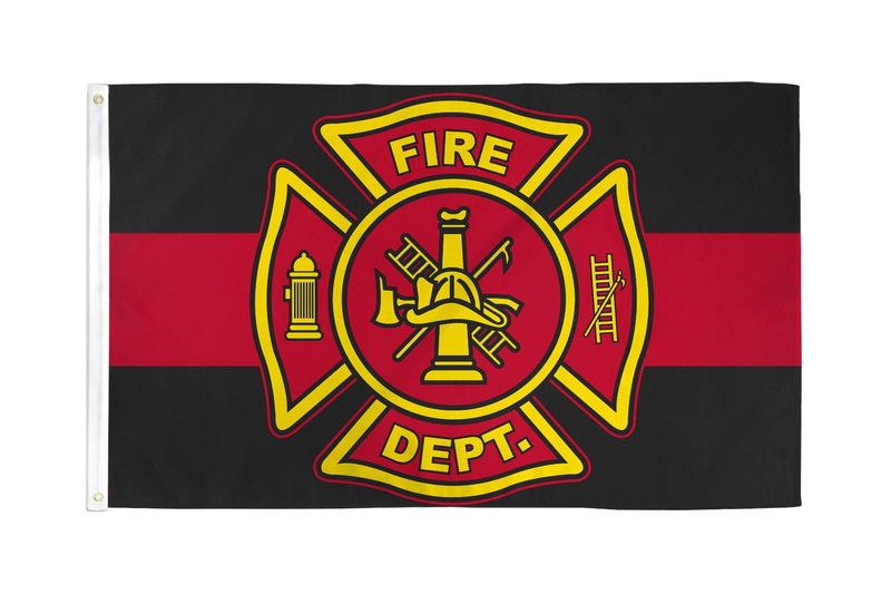 Fire Department Flag 3x5 Feet main product photo