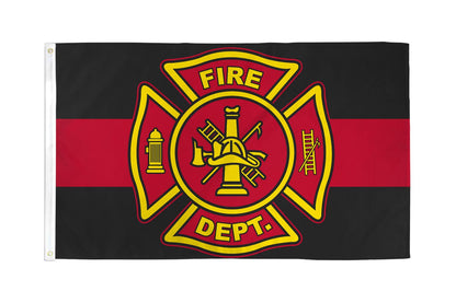 Fire Department Flag 3x5 Feet