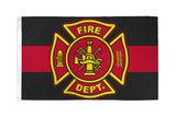 Fire Department Flag 3x5 Feet