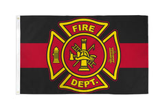 Fire Department Flag 3x5 Feet