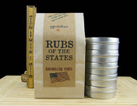 Gusto's Original Barbecue RUBS of the STATES BBQ Sampler Set
