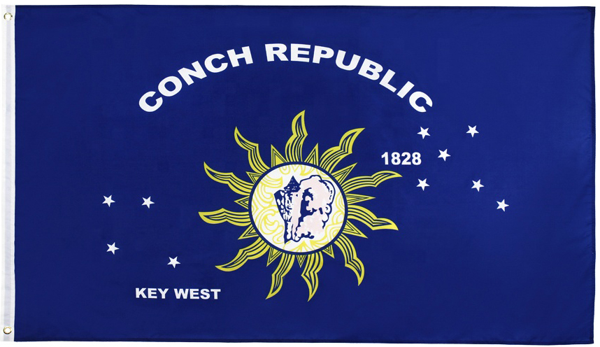 Key West Conch Republic Flag FL main product photo