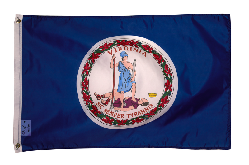 Official Virginia State Flag of VA main product photo