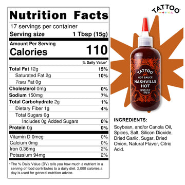 TATTOO Hot Sauce Nashville Hot Sauce product photo 5